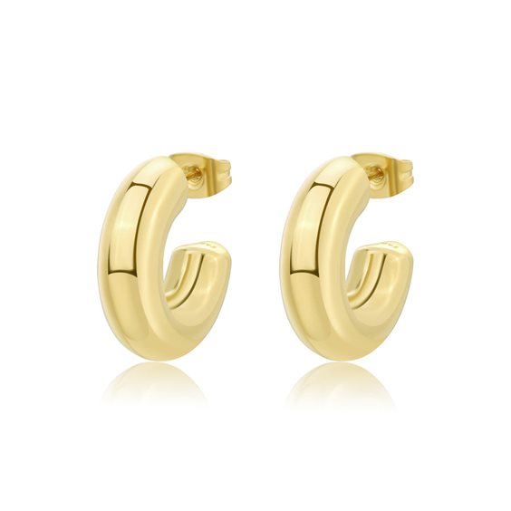 Earrings Sagapo Woman in Steel SSE32 - SSE32